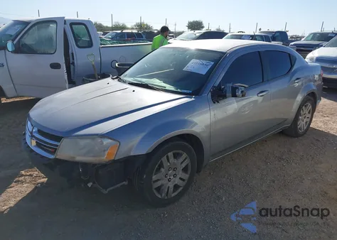 2014 Dodge Avenger Se z USA, uszkodzony, nr VIN 1C3CDZAB5EN110580
